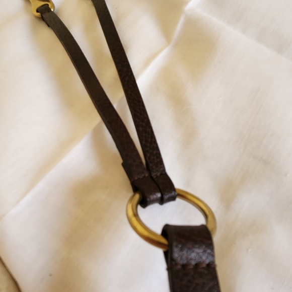 Chico Adjustable Length Leather & Brass Belt - Picture 10 of 16